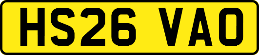 HS26VAO