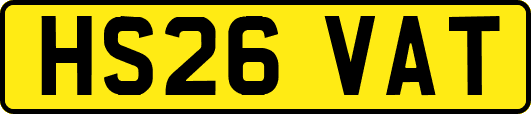 HS26VAT