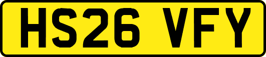 HS26VFY