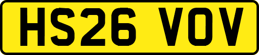 HS26VOV