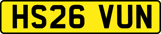 HS26VUN
