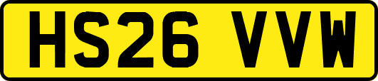HS26VVW