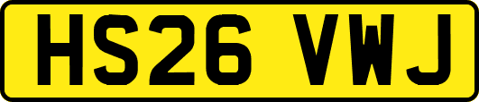 HS26VWJ