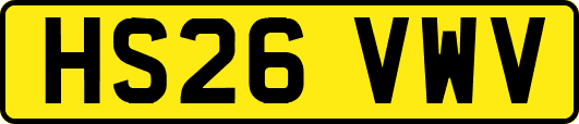 HS26VWV