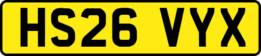 HS26VYX