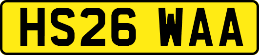 HS26WAA