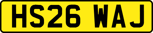 HS26WAJ