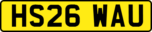 HS26WAU