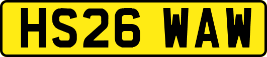 HS26WAW