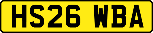 HS26WBA