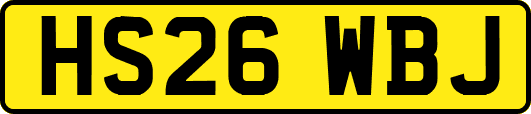 HS26WBJ