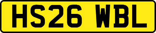 HS26WBL
