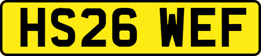 HS26WEF
