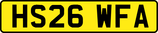 HS26WFA