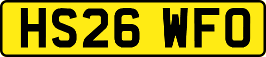 HS26WFO