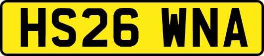 HS26WNA