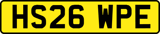 HS26WPE
