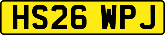 HS26WPJ