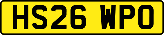 HS26WPO