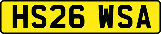 HS26WSA