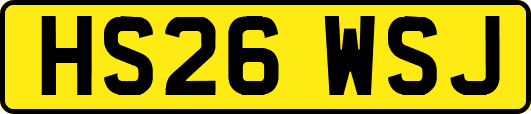 HS26WSJ
