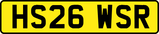 HS26WSR