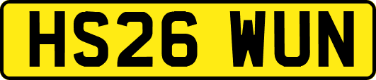 HS26WUN