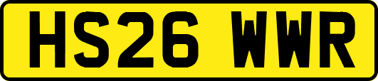 HS26WWR