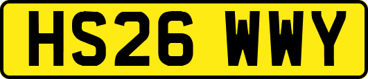 HS26WWY