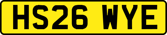 HS26WYE