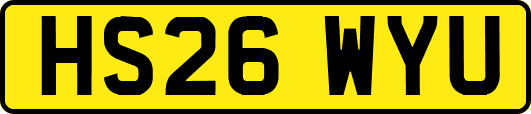 HS26WYU