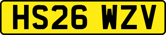 HS26WZV