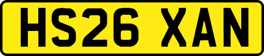 HS26XAN