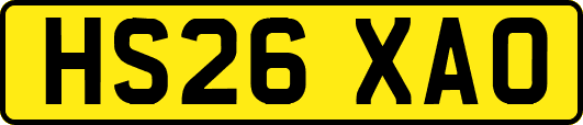 HS26XAO