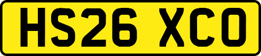 HS26XCO
