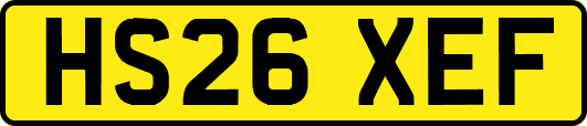 HS26XEF