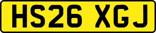 HS26XGJ