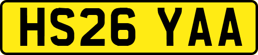 HS26YAA