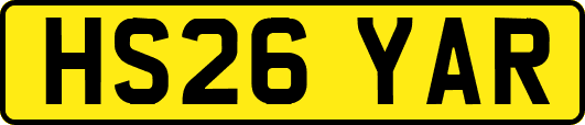 HS26YAR