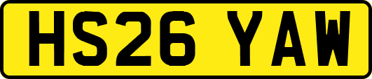 HS26YAW