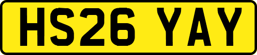 HS26YAY