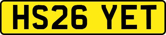 HS26YET