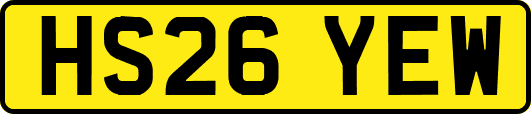 HS26YEW