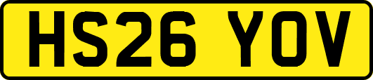 HS26YOV