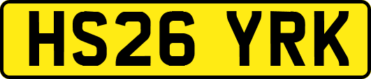 HS26YRK