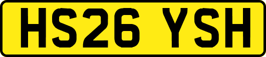 HS26YSH