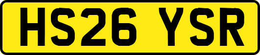 HS26YSR
