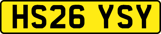 HS26YSY