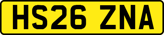 HS26ZNA