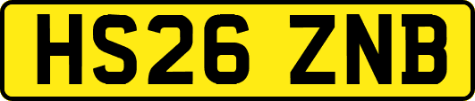 HS26ZNB